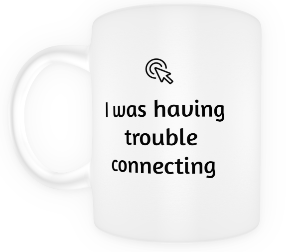 Virtual Meetings Lingo Mugs