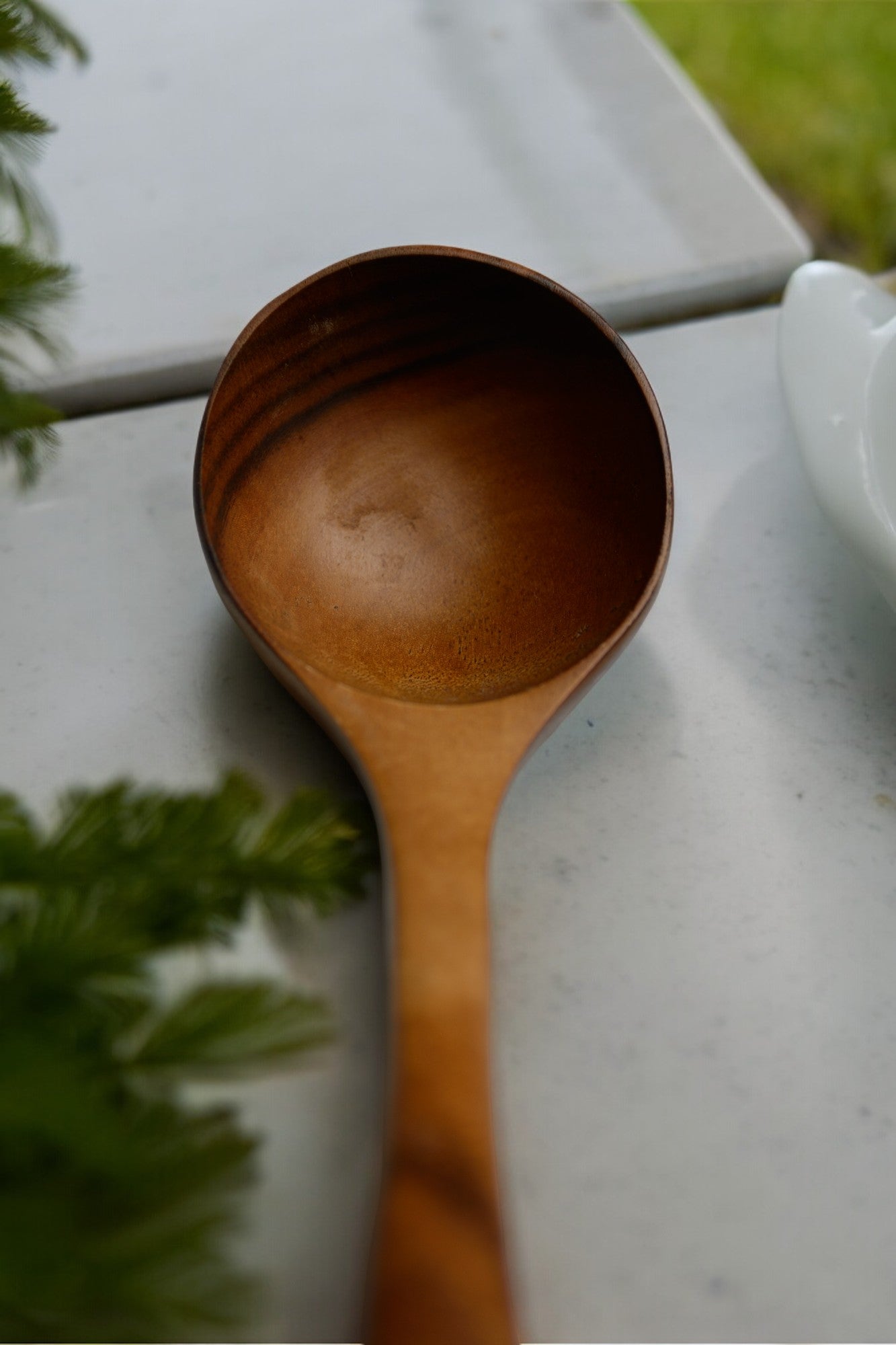 Thai Teak Natural Wood Tableware Spoon