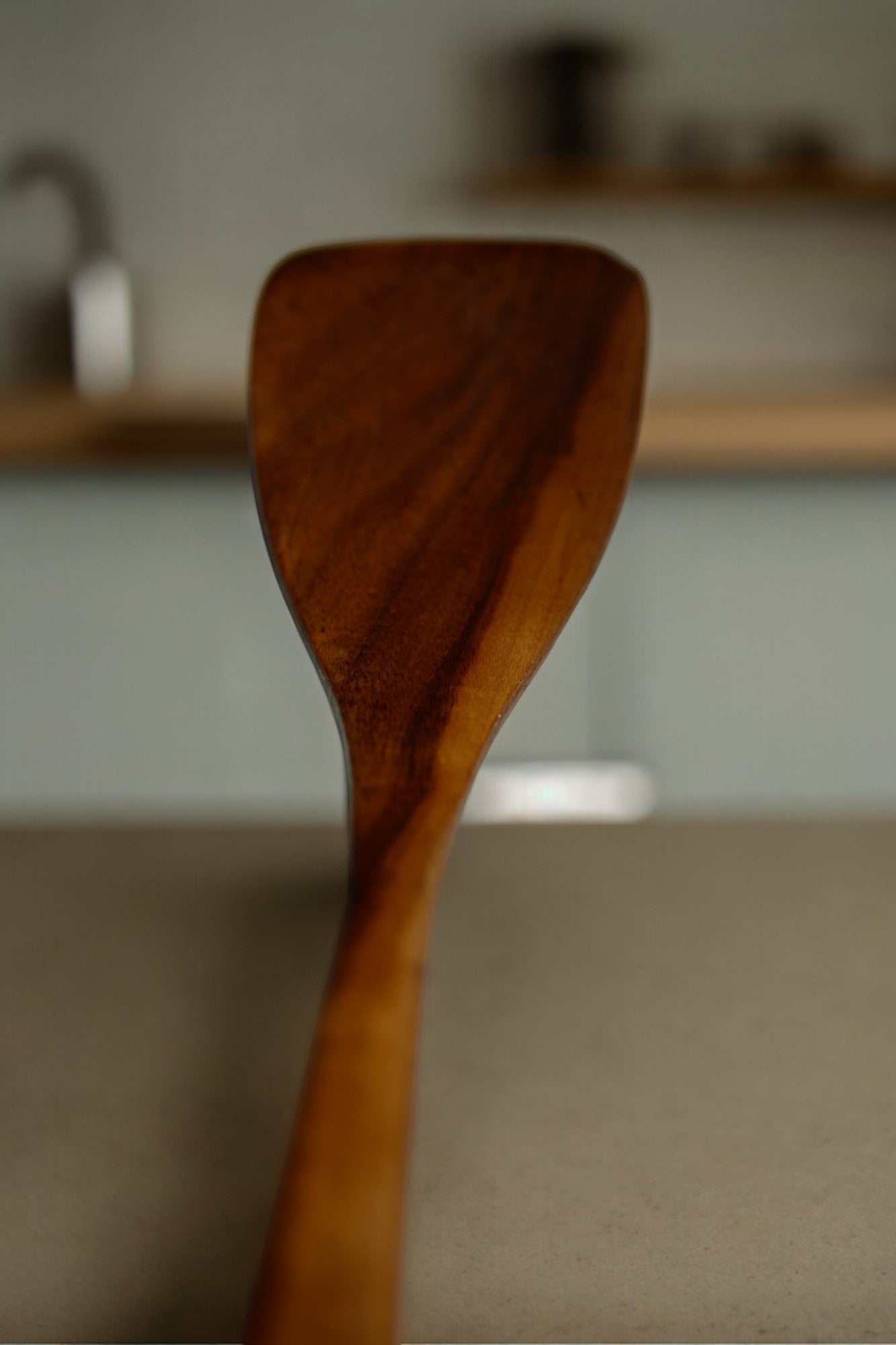 Thai Teak Natural Wood Tableware Spoon