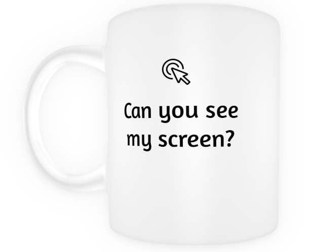 Virtual Meetings Lingo Mugs