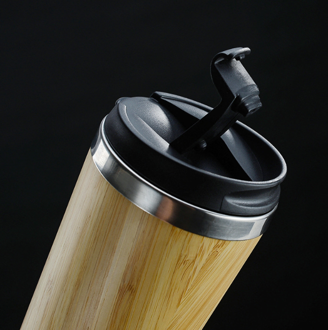 450ml Bamboo Travel Coffee Cup